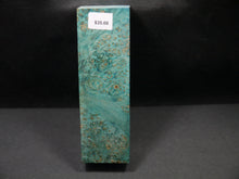 Stabilized Dyed Maple Burl Block SW5917