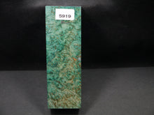 Stabilized Dyed Maple Burl Block SW5919