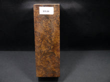 Stabilized Dyed Maple Burl Block SW5923