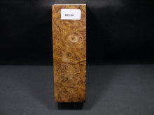 Stabilized Dyed Maple Burl Block SW5924