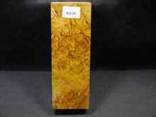Stabilized Dyed Box Elder Block SW5942