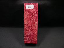 Stabilized Dyed Box Elder Block SW5949