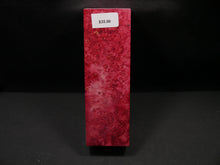 Stabilized Dyed Box Elder Block SW5954