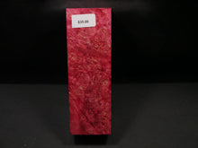 Stabilized Dyed Box Elder Block SW5955