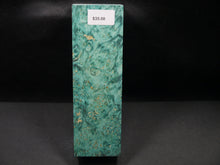 Stabilized Dyed Box Elder Block SW5977