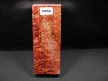 Stabilized Dyed Box Elder Block SW5984