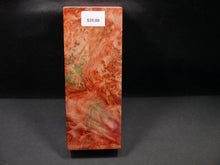 Stabilized Dyed Box Elder Block SW5984