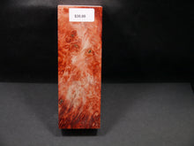 Stabilized Dyed Box Elder Block SW5986