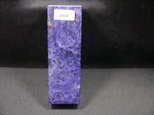 Stabilized Dyed Box Elder Block SW6014