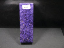 Stabilized Dyed Box Elder Block SW6018