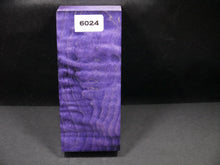 Stabilized Dyed Curly Maple Block SW6024