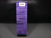 Stabilized Dyed Curly Maple Block SW6026
