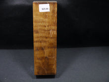 Stabilized Dyed Curly Maple Block SW6027