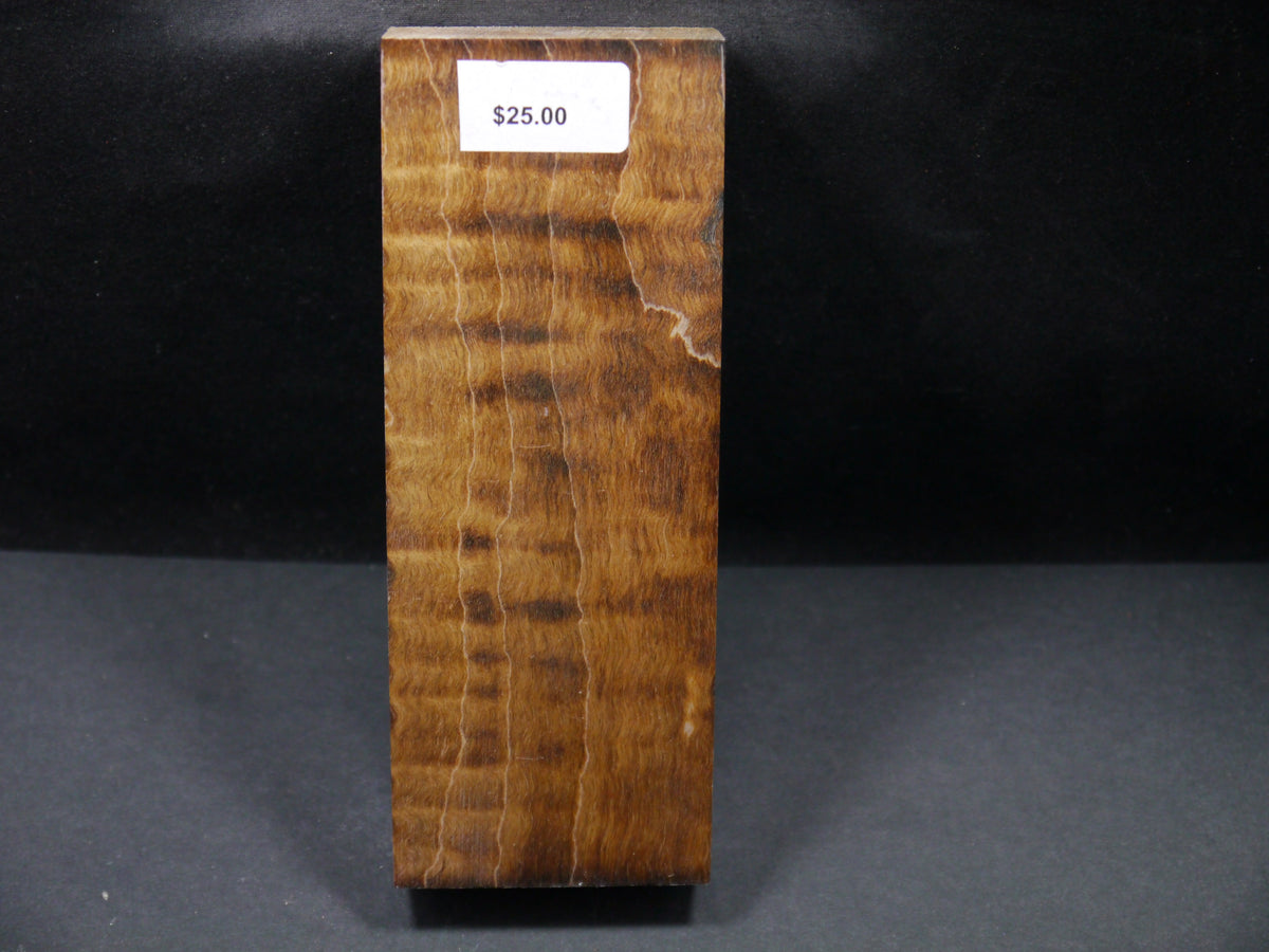 Stabilized Dyed Curly Maple Block SW6030 – Knife and Gun Finishing Supplies