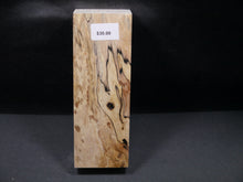 Stabilized Spalted Red Maple Block SW6054