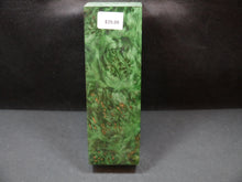 Stabilized Dyed Maple Burl Block SW5901