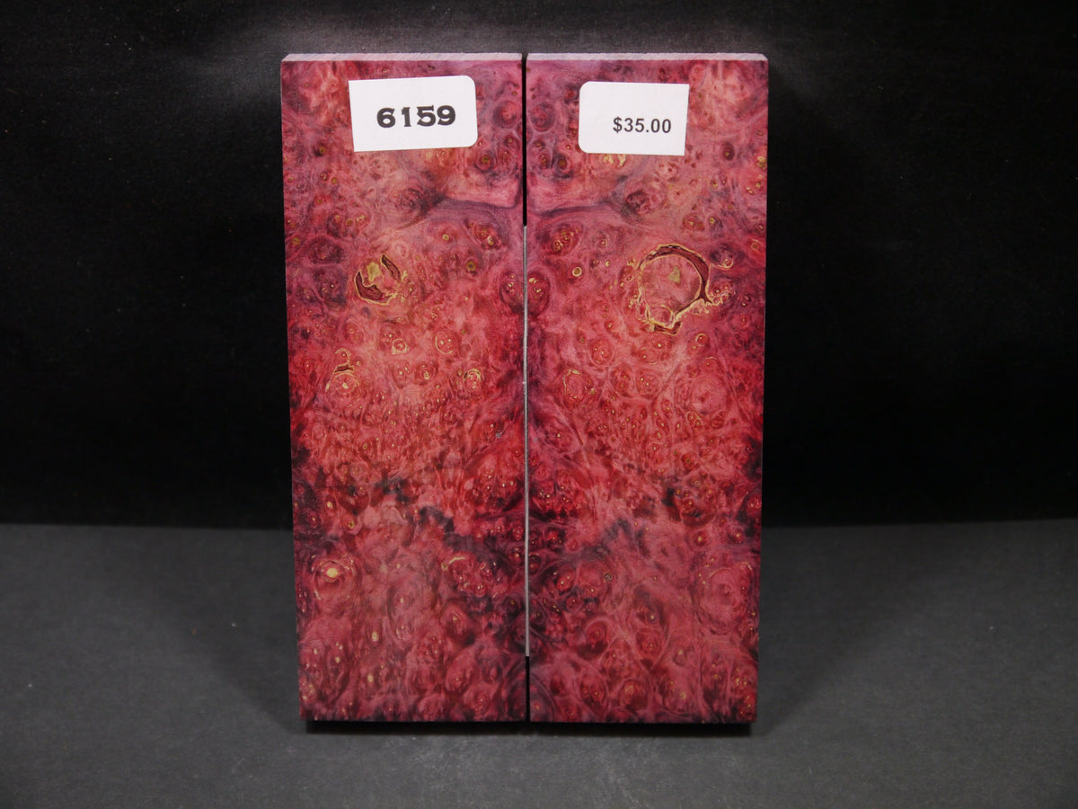 Stabilized Double Dyed Box Elder Scales SW6159 – Knife and Gun ...