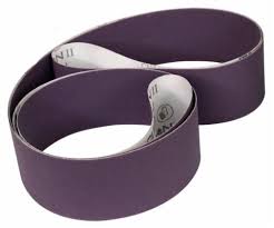 3M 2 X 72 Cubitron II - J Weight Cloth Belt - 726A - 400 grit.