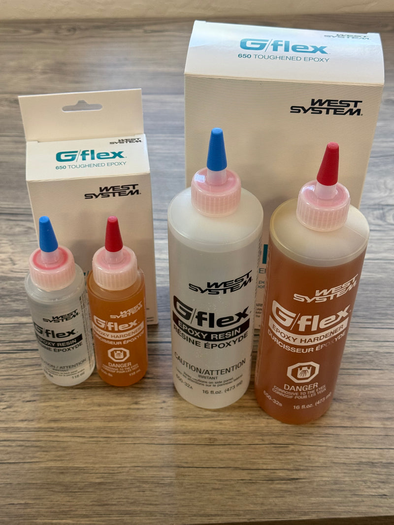 G/FLEX 650 TOUGHENED EPOXY 32oz – Knife and Gun Finishing Supplies