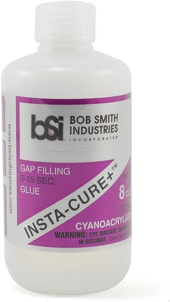 BSI 118 Cyanoacrylate(CA) 1oz Extra Strength Black Rubber - Brown Label