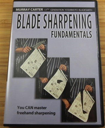 Blade Sharpening Fundamentals by Murray Carter
