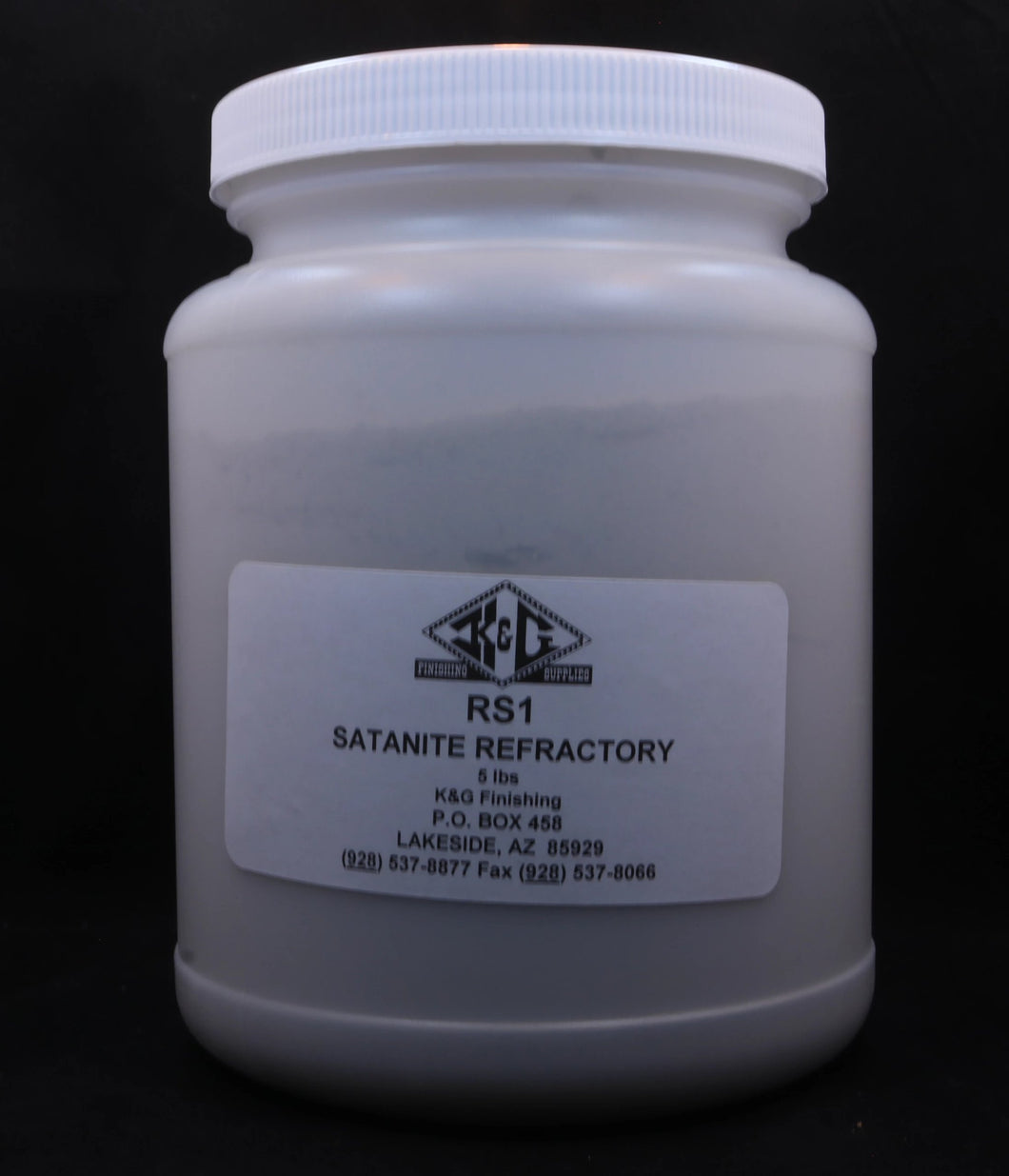 Satanite REFRACTORY SLURRY (SATANITE) 5 LB – Knife and Gun Finishing Supplies