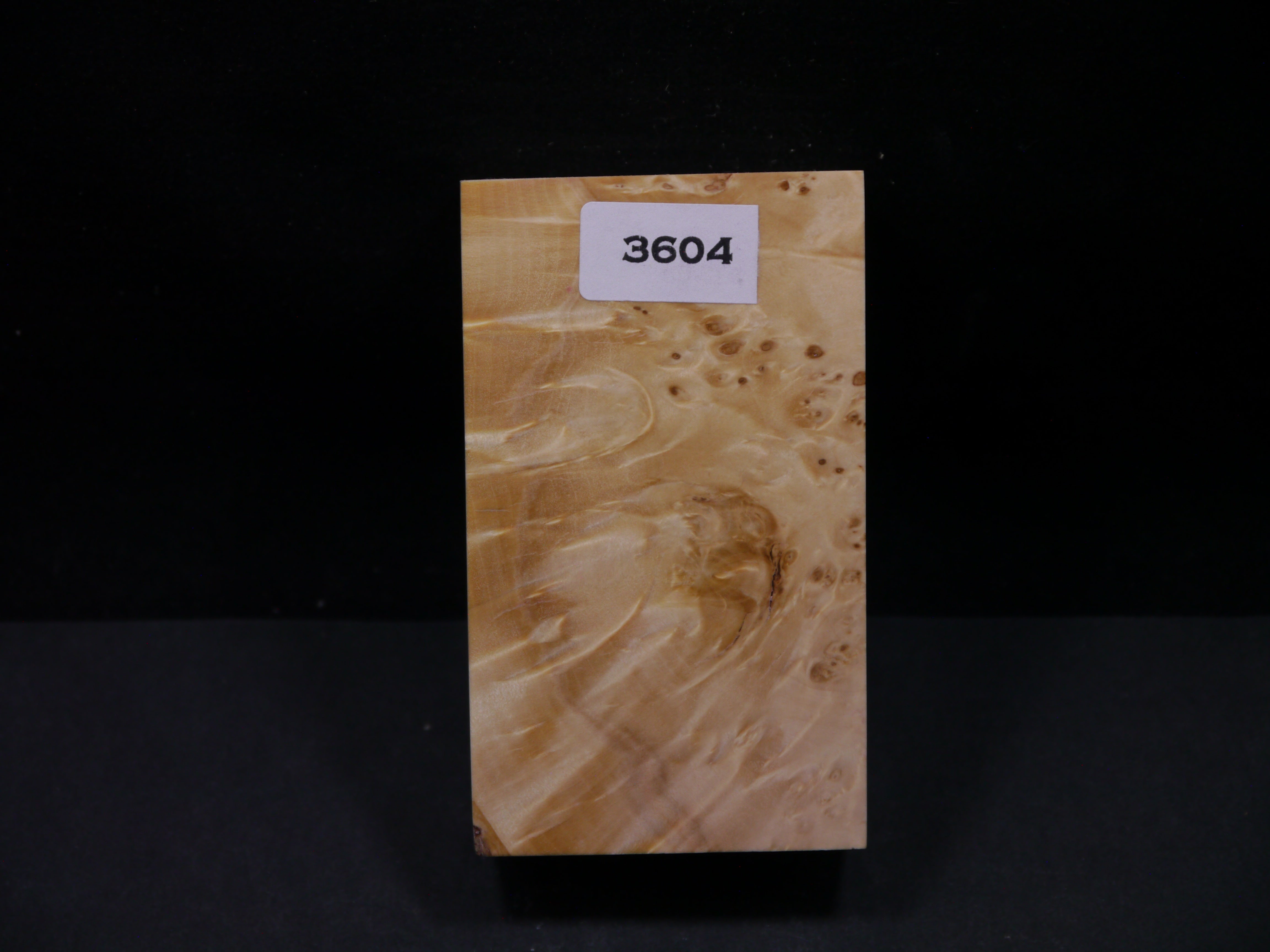 Stabilized Box Elder Block SW3604