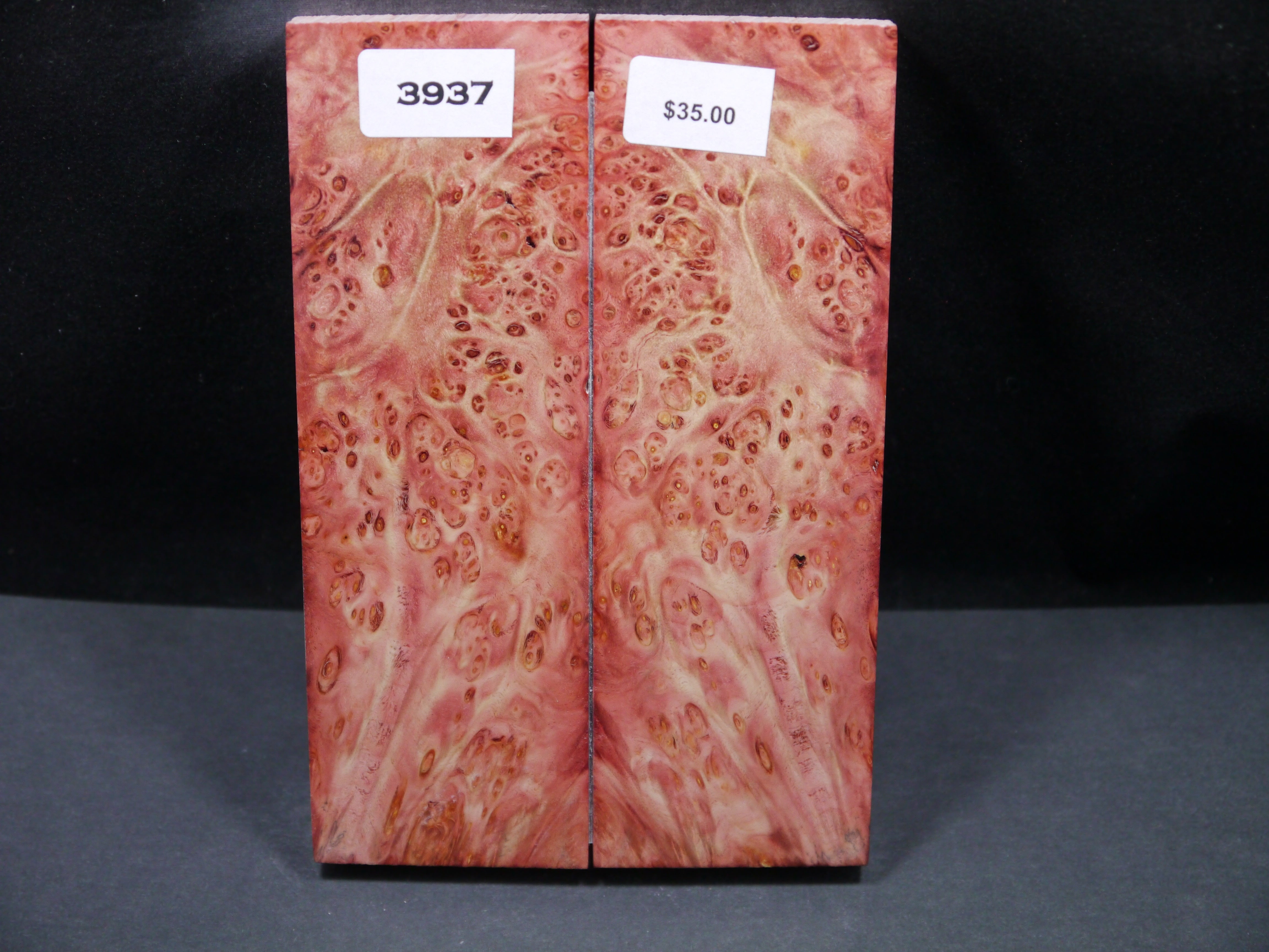 Stabilized Double Dyed Box Elder Scales SW3937