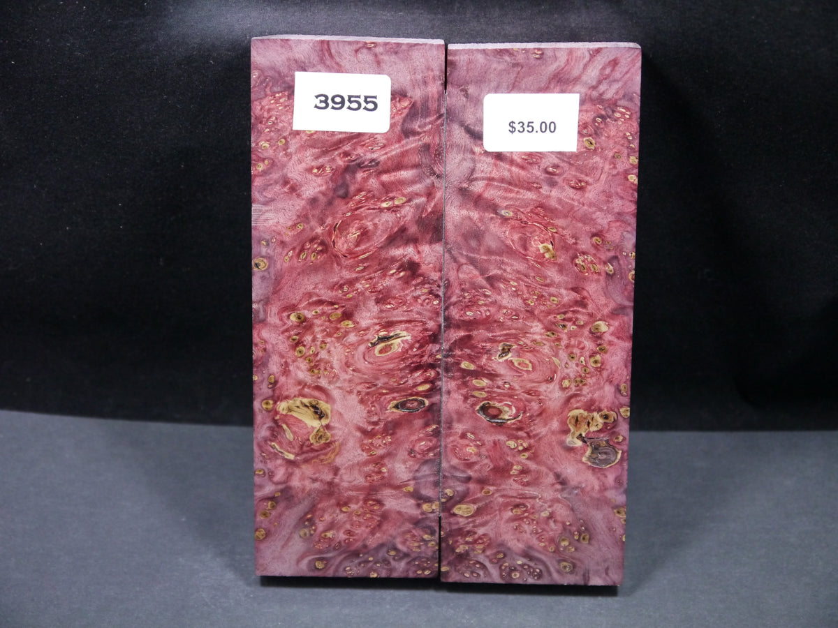 Stabilized Double Dyed Box Elder Scales SW3955 – Knife and Gun ...