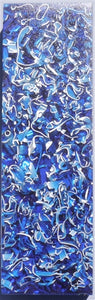 RESIN SHRAPNEL BLOCK 1 1/16" x 1 1/2" x 4 15/16" BLUE