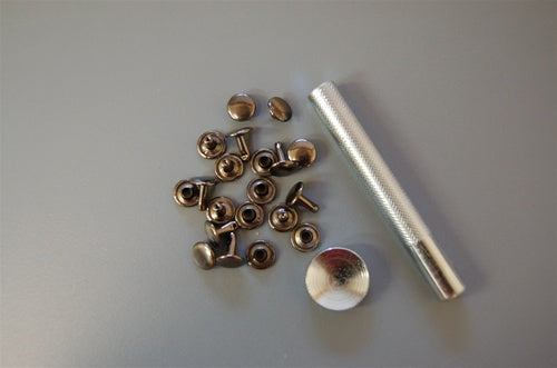 RIVET SETTER FOR DOUBLE CAP KYDEX RIVETS