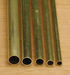 Brass Tube Round 1/8